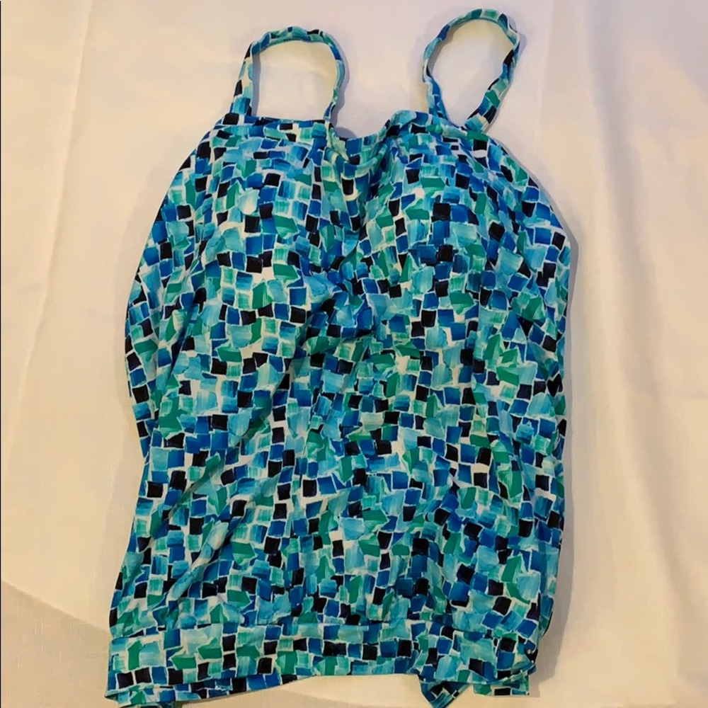 Print Tankini Swim Top, by Swim 365